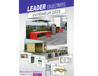 Leader Collectivités catalogue mobilier urbain